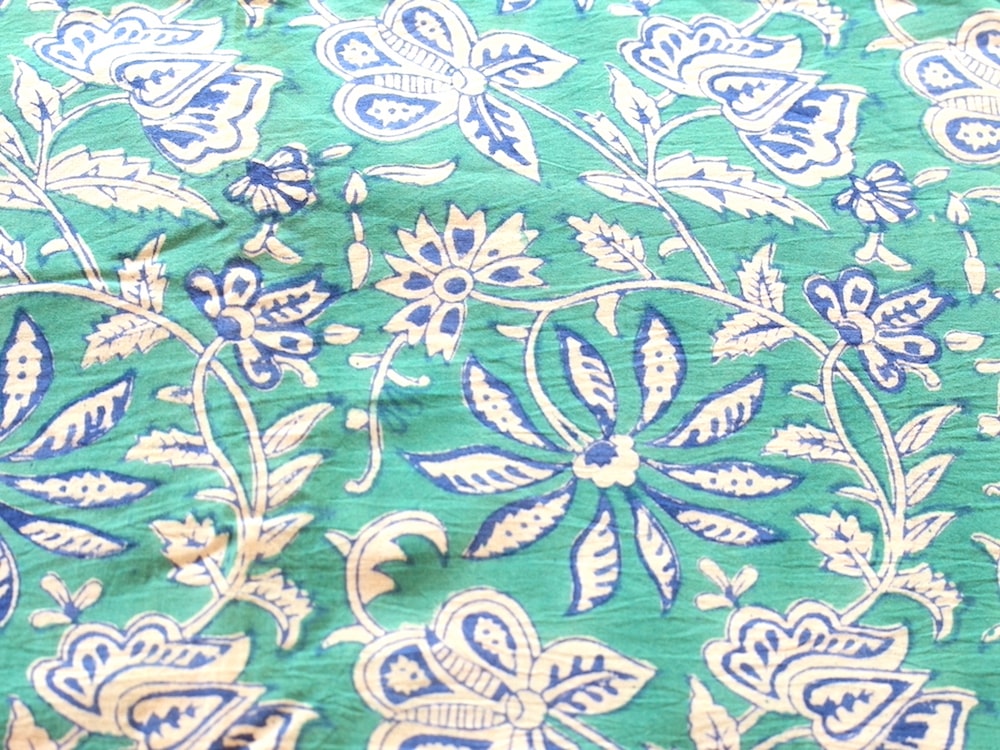 Block Printed Cotton Fabric