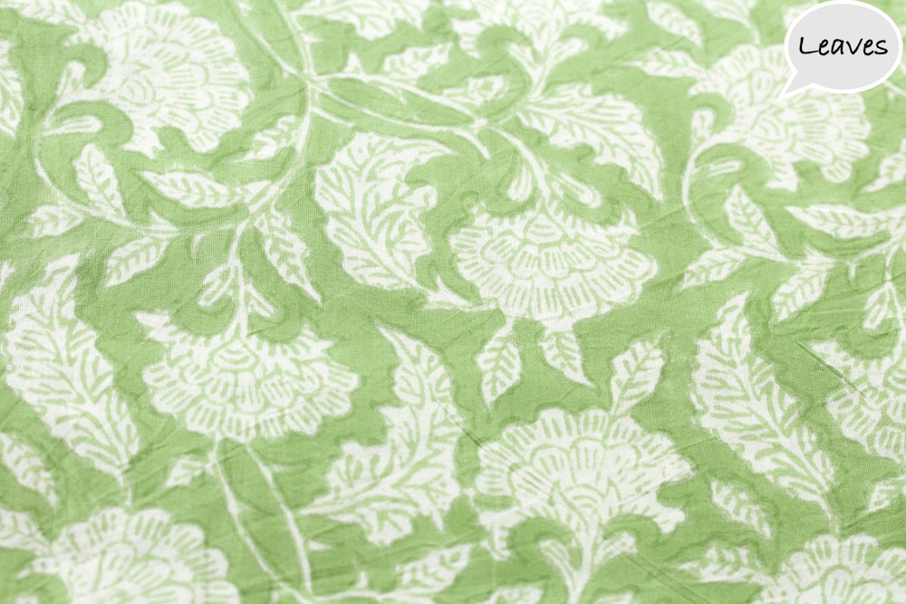 Block Printed Cotton fabric