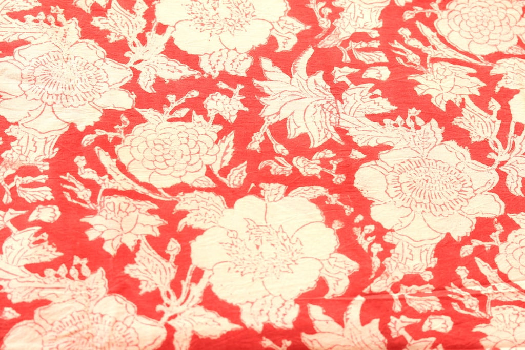 Block Printed Cotton Fabric