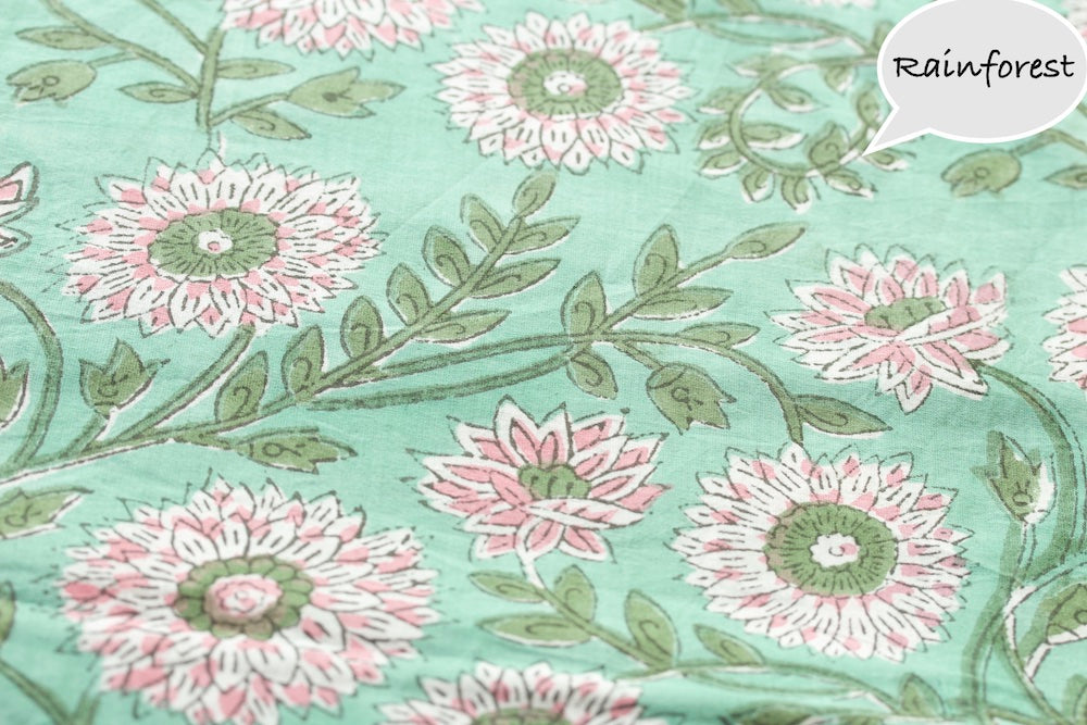 Block Printed Cotton fabric