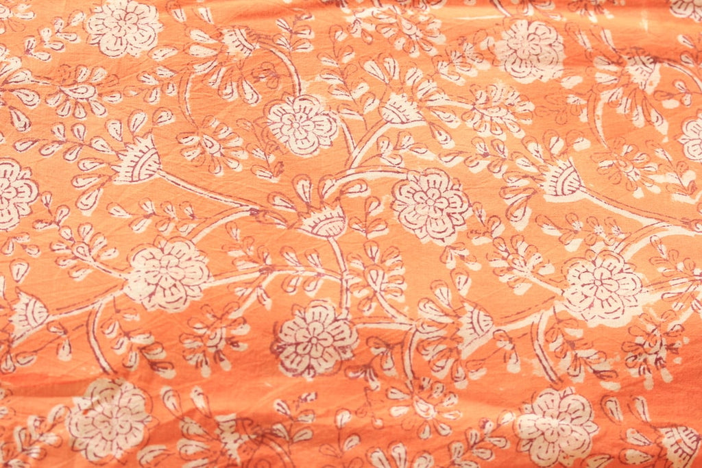 Block Printed Cotton Fabric