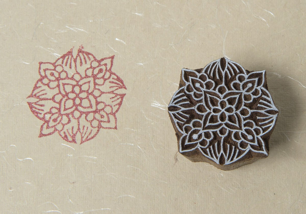 wooden block stamp