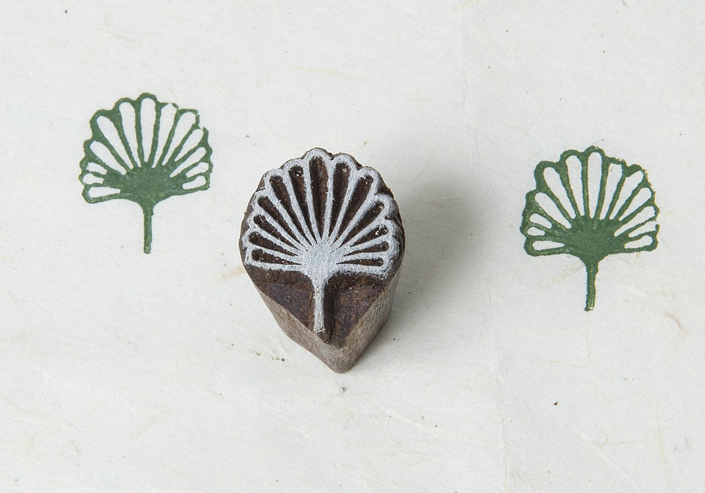 hand carved wooden printing blocks