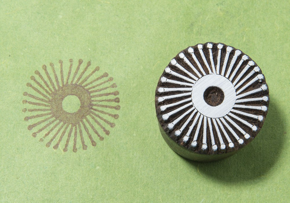 wooden block for printing on fabric