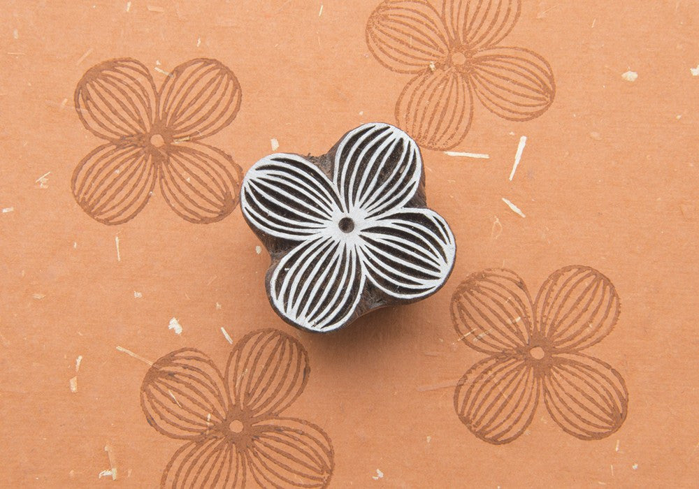wooden block for printing on fabric