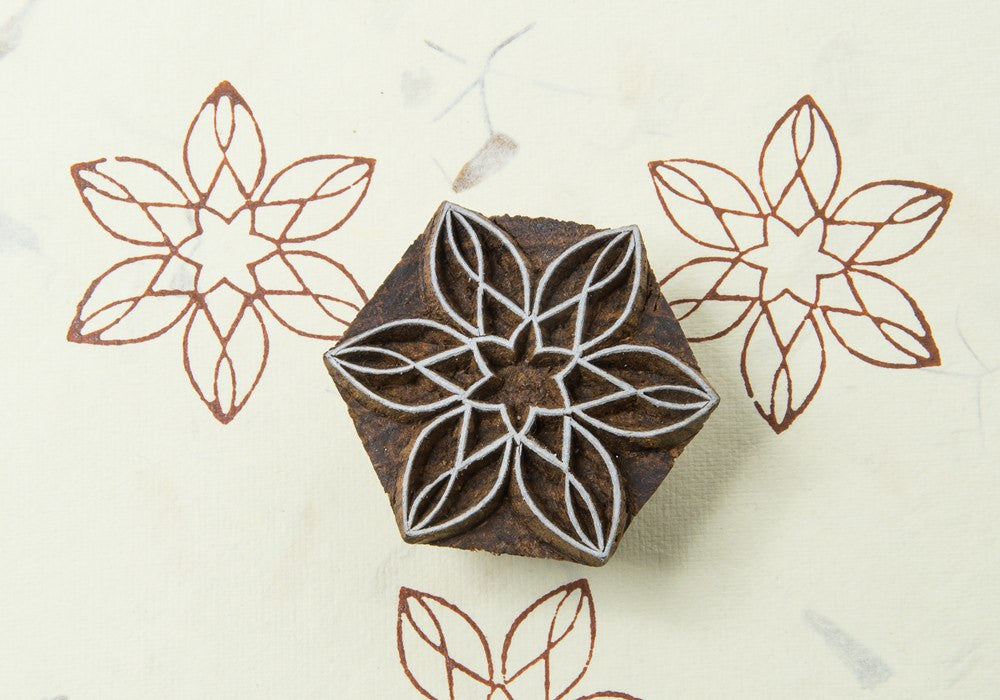 wooden block stamp