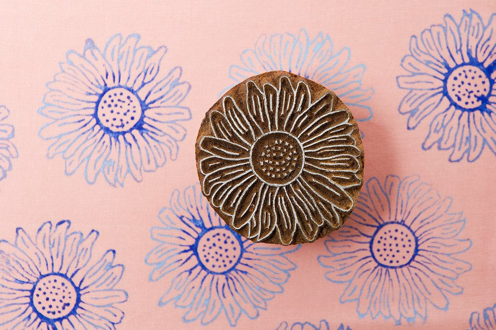 wooden block for printing on fabric