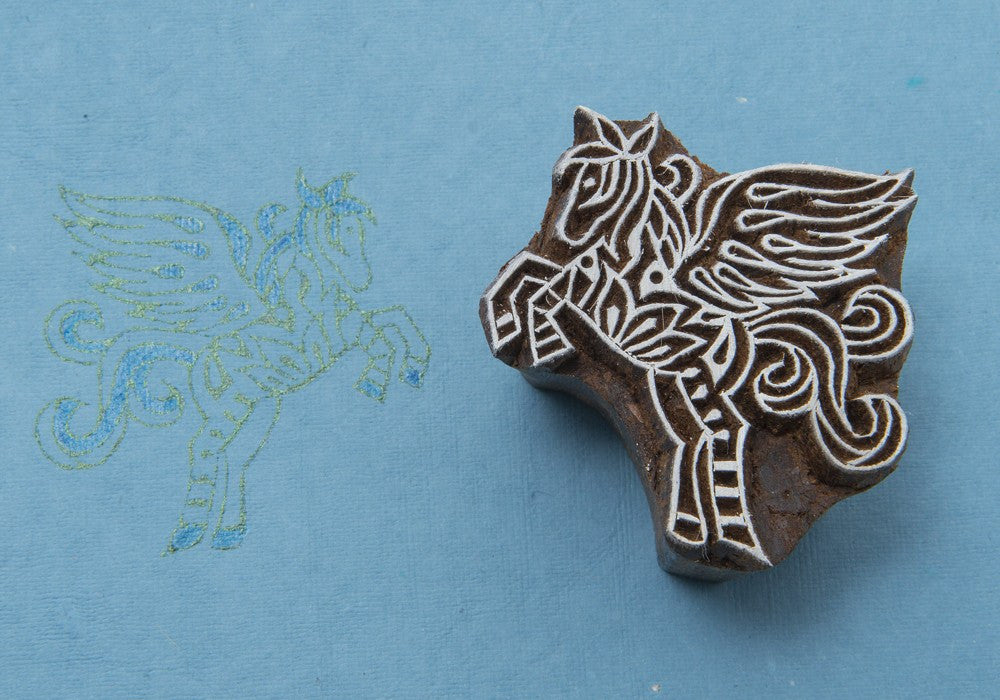 wooden block for printing on fabric