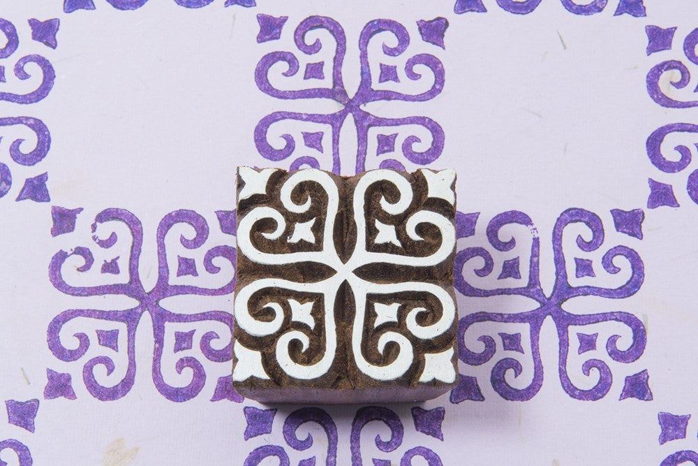 wooden block for printing on fabric