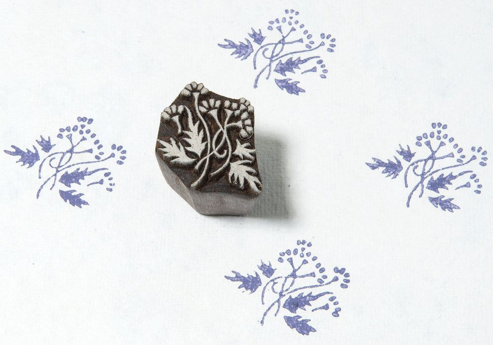 hand carved wooden printing blocks