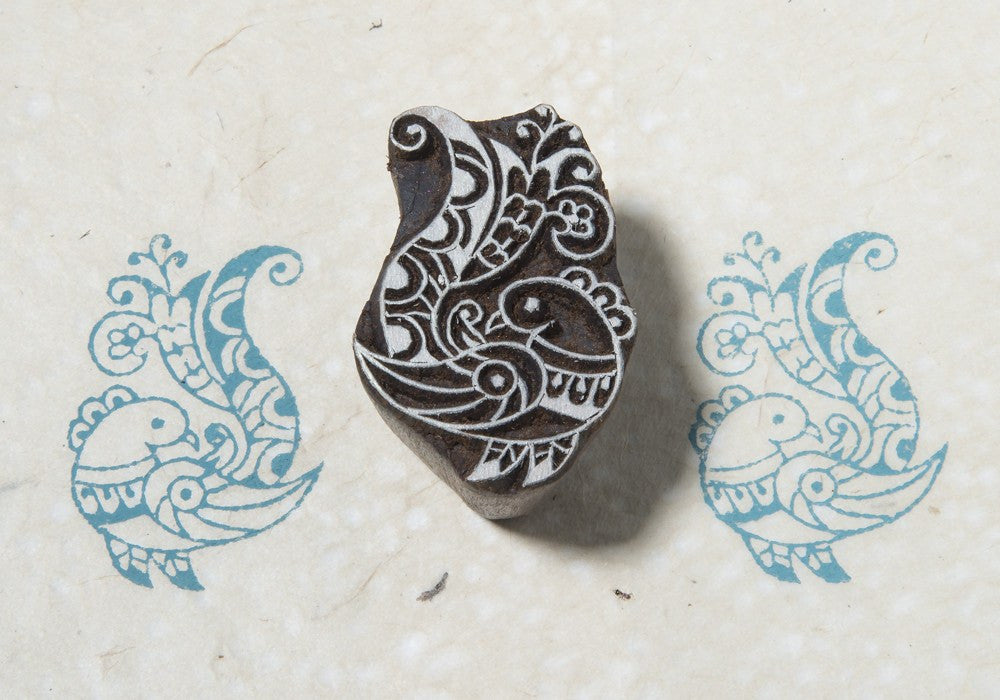 wooden block for printing on fabric