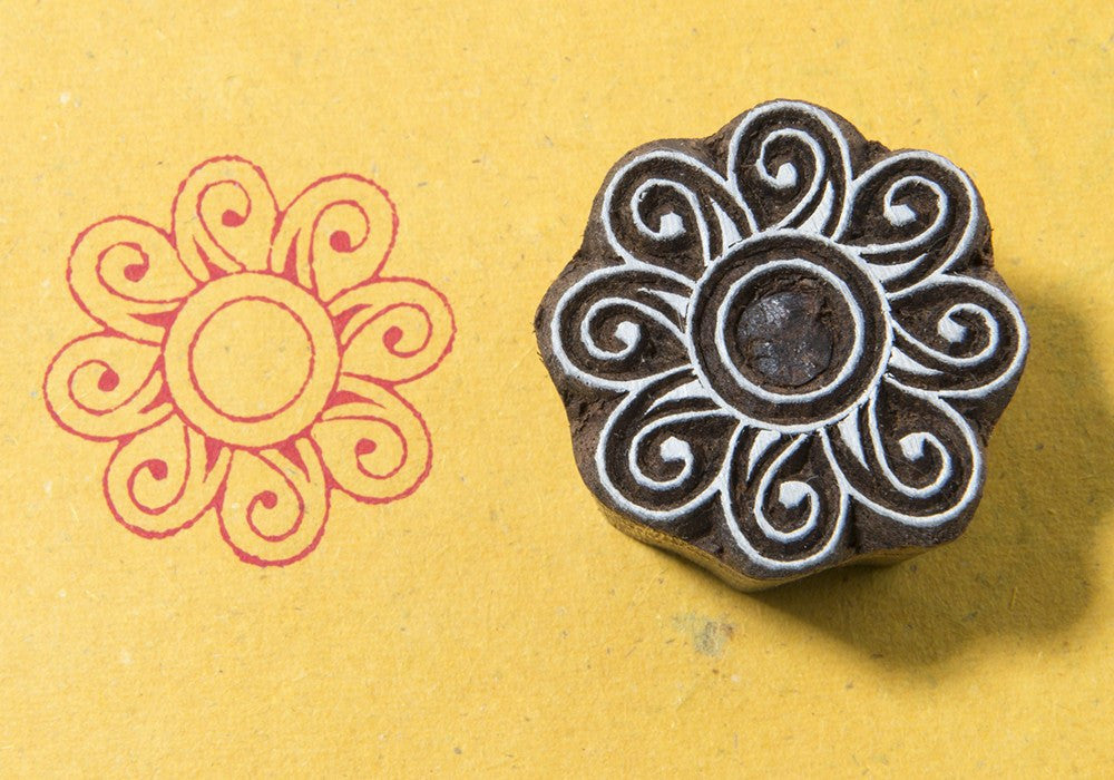 wood block stamp