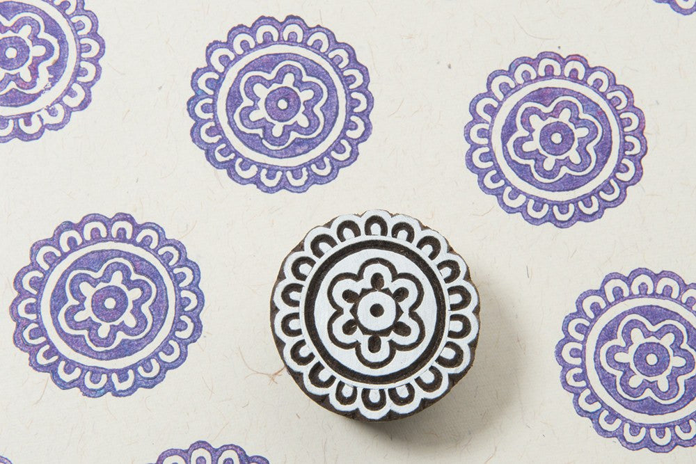 wooden block for printing on fabric