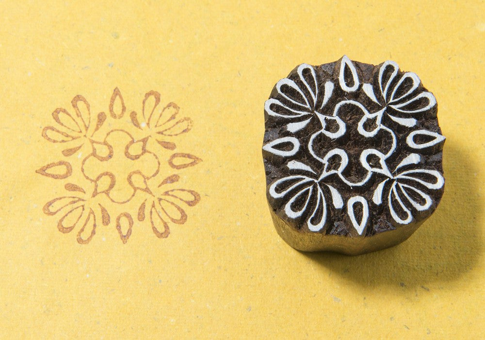 wooden block stamp