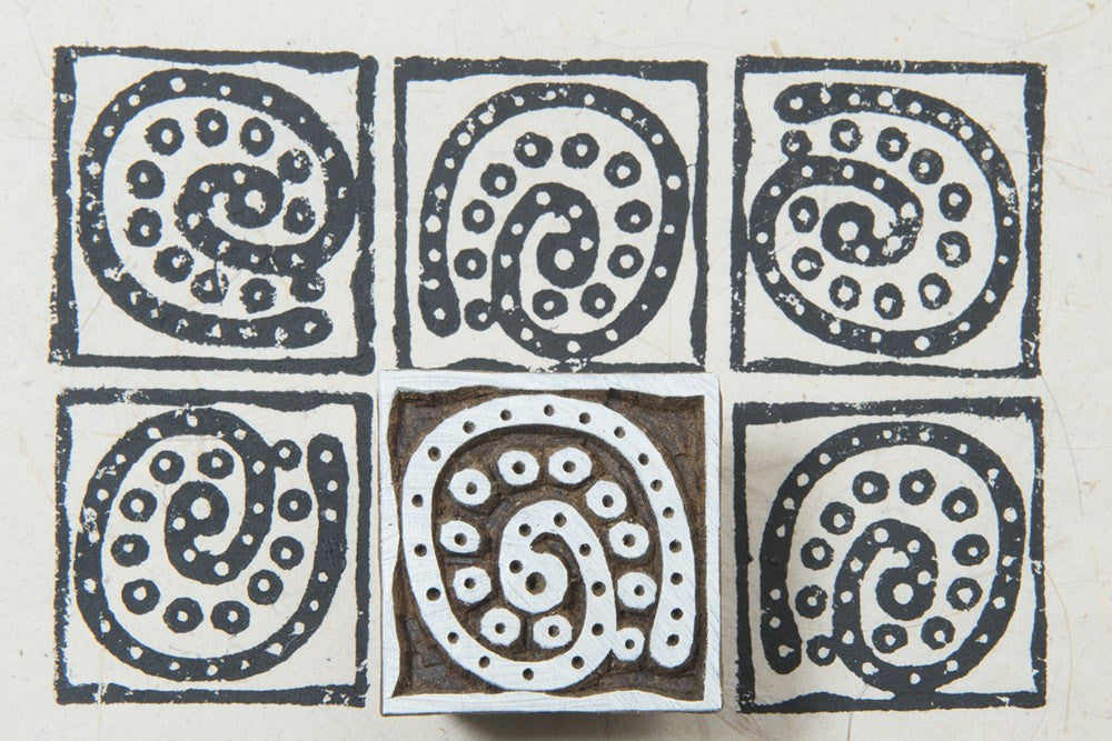 wooden block for printing on fabric