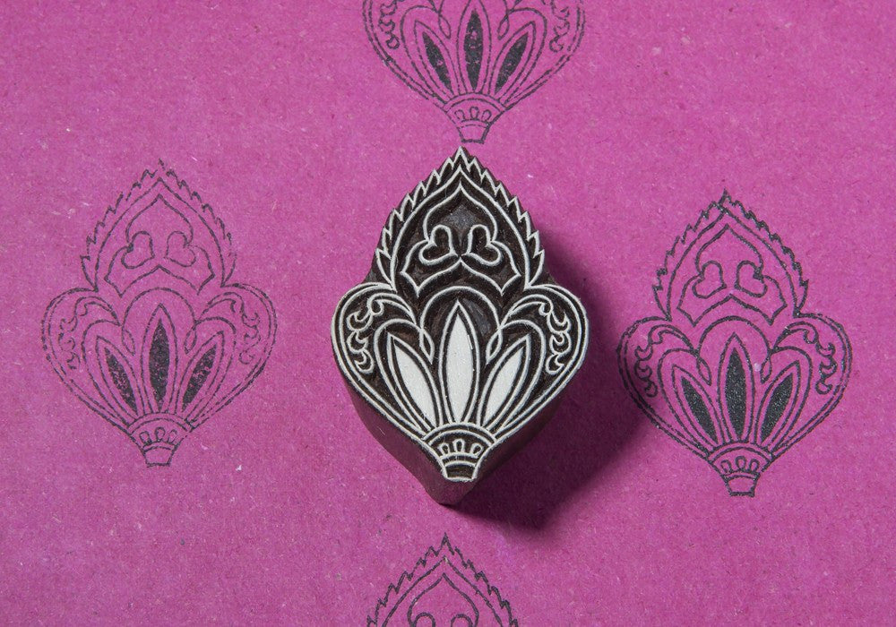 Abstract Rangoli | Indian Wooden Printing Block – Blockwallah