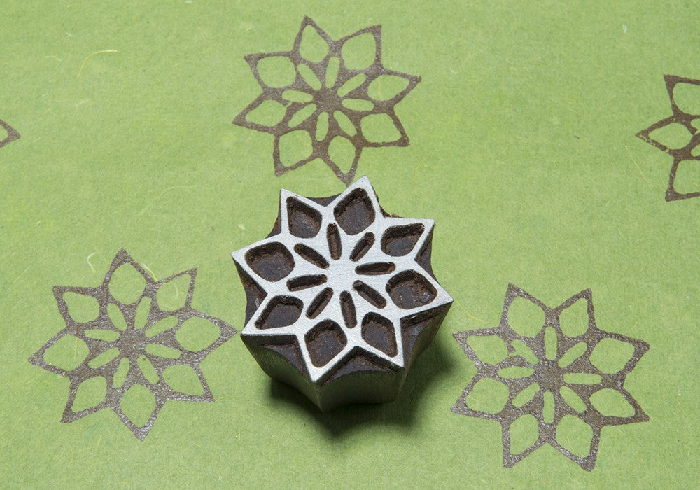 Big Star wooden printing block