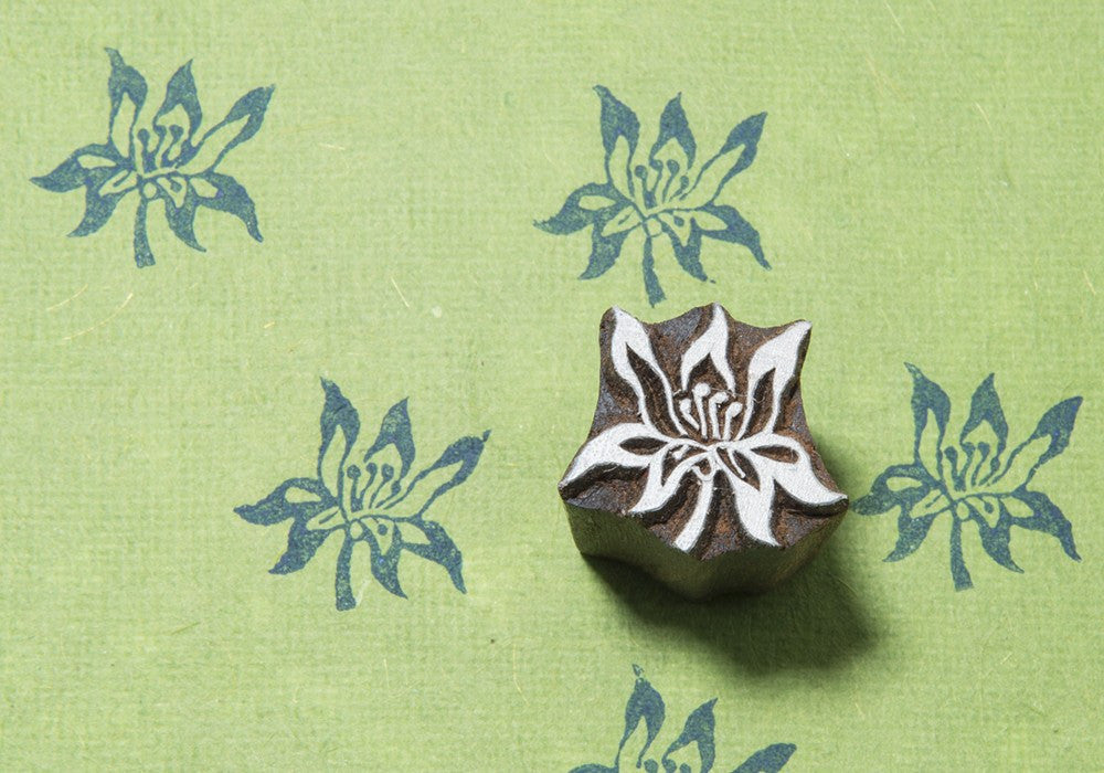 wooden block stamp