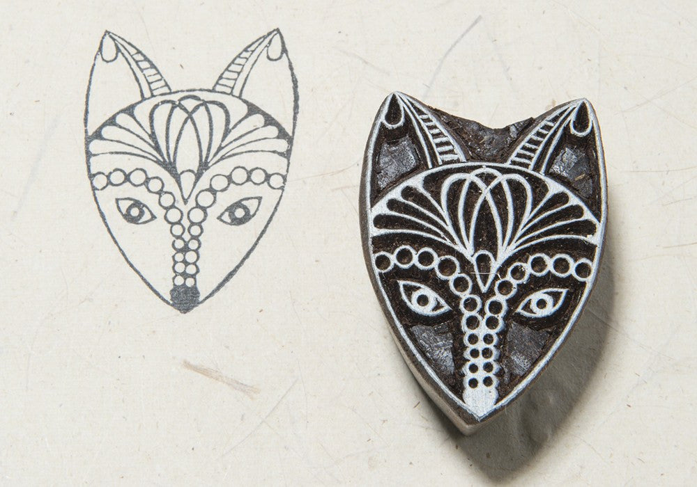wooden block stamp