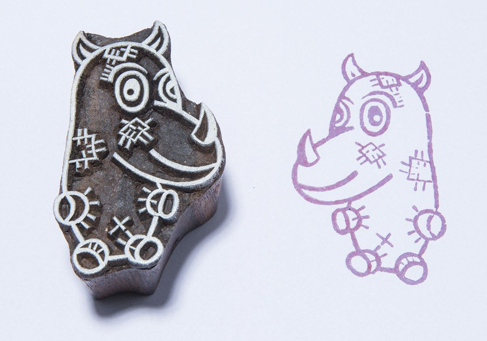 wood printing blocks