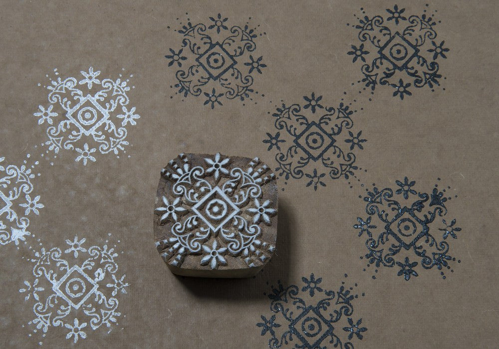 wooden block for printing on fabric