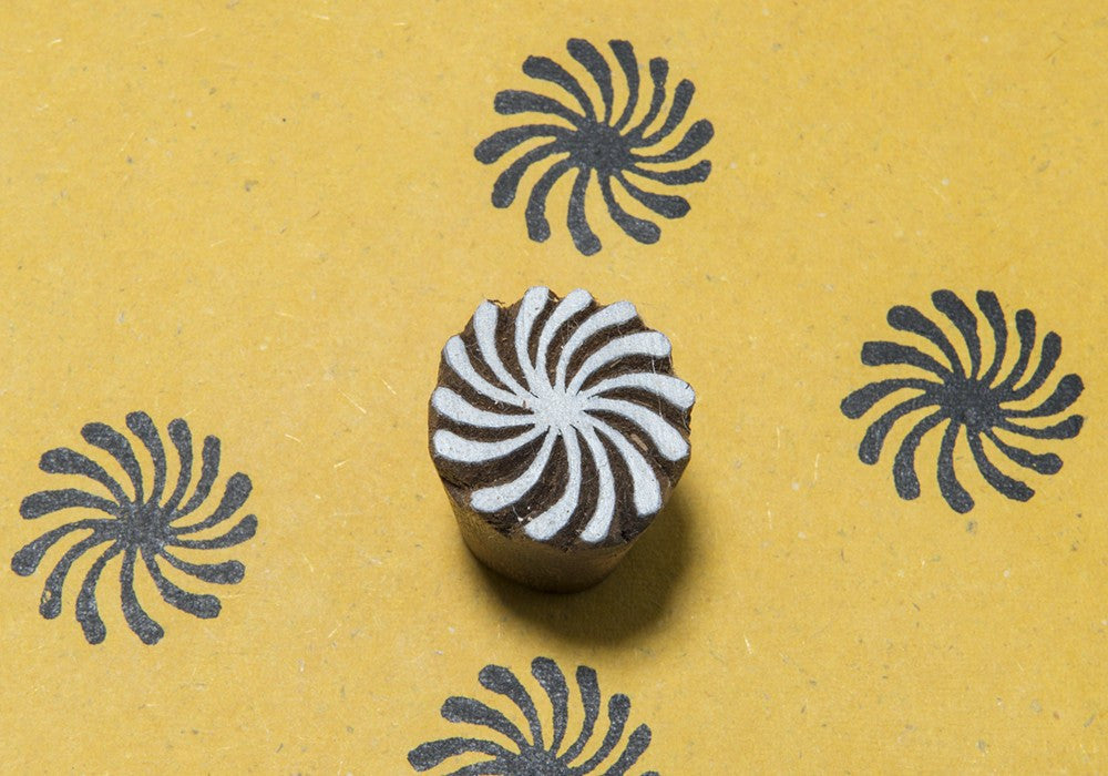 wooden block for printing on fabric