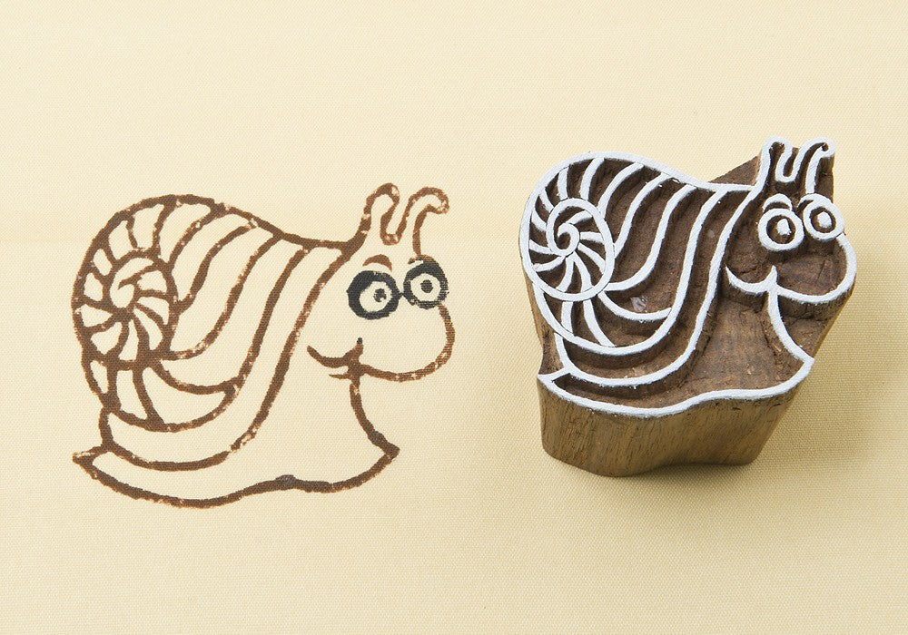 hand carved wooden printing blocks