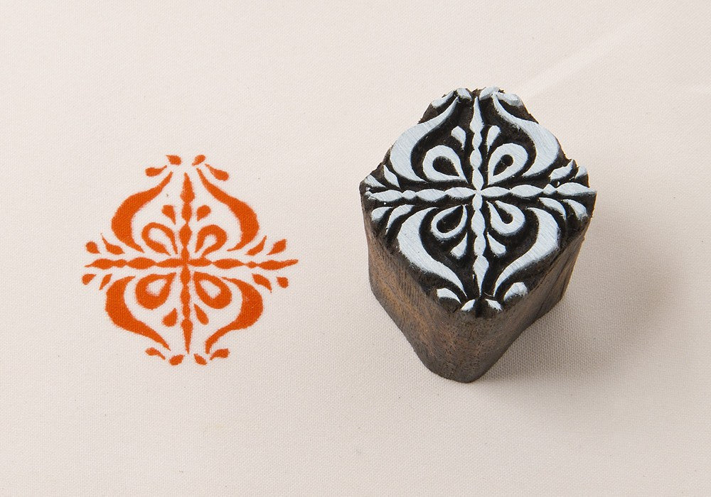wooden block for printing on fabric